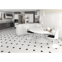 Vives Monocolor płytka ścienno-podłogowa 31,6x31,6 cm biała