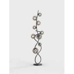 Aviano Nancy lampa stojąca 9x3,5 W czarna 3014-905