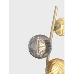 Aviano Metz lampa stojąca 9x3,5 W złota 3015-904