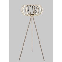 Aviano Salo lampa stojąca 1x48 W czarna-piaskowa 3033-113S