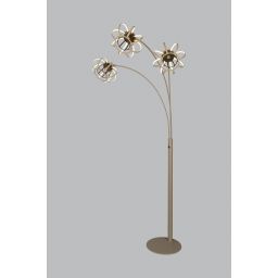 Aviano Salo lampa stojąca 26W czarna-piaskowa 3033-313