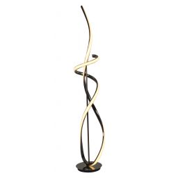 Aviano Bandol lampa stojąca 42 W czarna-chrom 3064-105