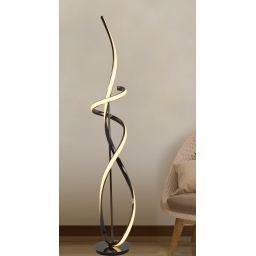 Aviano Bandol lampa stojąca 42 W czarna-chrom 3064-105