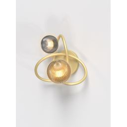 Aviano Metz kinkiet 2x3,5 W złoty 4015-204