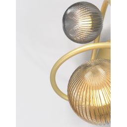 Aviano Metz kinkiet 2x3,5 W złoty 4015-204