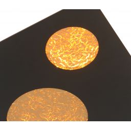 Aviano Toulon lampa podsufitowa 30 W czarna-złota 4044-304M