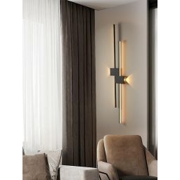 Aviano Linealo lampa ścienna 4x25 W czarny 4202-0410