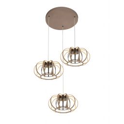 Aviano Salo lampa wisząca 45W czarna-piaskowa 5033-313