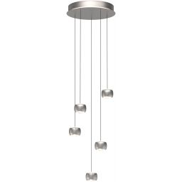 Aviano Quiberon lampa wisząca 27 W srebrna-szampan 5039-503
