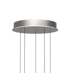 Aviano Quiberon lampa wisząca 27 W srebrna-szampan 5039-503