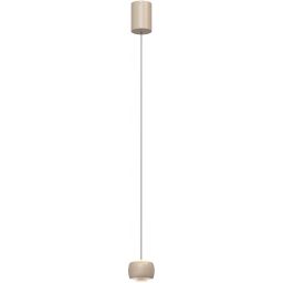 Aviano Quiberon lampa wisząca 1x8 W piaskowa 6039-113