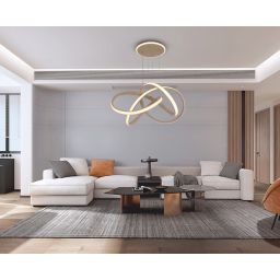 Aviano Bandol lampa wisząca 60 W piaskowa 6064-113