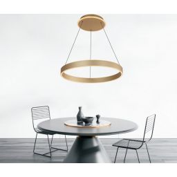 Aviano Marling lampa wisząca 50W złota-matowa 6072-204