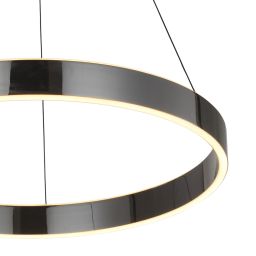 Aviano Marling lampa wisząca 50W czarna-chrom 6072-205