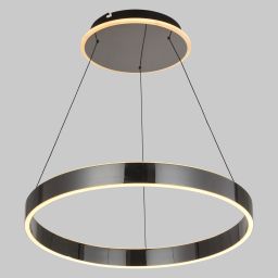 Aviano Marling lampa wisząca 50W czarna-chrom 6072-205