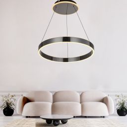 Aviano Marling lampa wisząca 50W czarna-chrom 6072-205