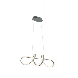 Aviano Trevance lampa wisząca 1x56 W szary/popielaty 6203-0106