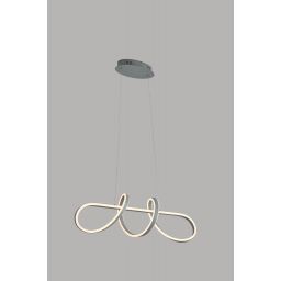 Aviano Trevance lampa wisząca 1x56 W szary/popielaty 6203-0106