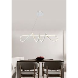 Aviano Trevance lampa wisząca 1x72 W szary/popielaty 6203-0106L