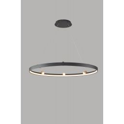 Aviano Pignano lampa wisząca 1x54 W czarna-złota 6206-0710