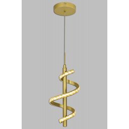 Aviano Claret lampa wisząca 1x9 W złota 6209-0115