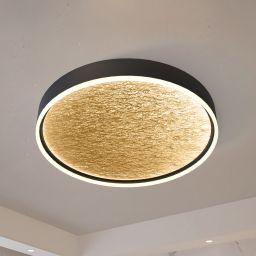 Aviano Bordeaux plafon 1x60 W czarny 9002-104L