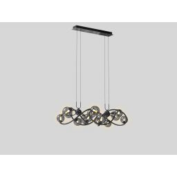 Aviano Nancy lampa wisząca 14x3,5 W czarna 7014-1405