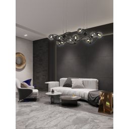 Aviano Nancy lampa wisząca 14x3,5 W czarna 7014-1405