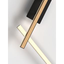 Aviano Rimini lampa podsufitowa 3x13,3 W czarna 7021-306