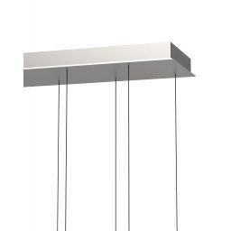 Aviano Quiberon lampa wisząca 55 W szampan-nikiel 7039-1003