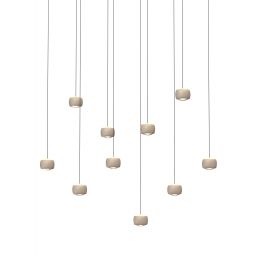 Aviano Quiberon lampa wisząca 55 W piaskowa 7039-1013