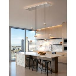 Aviano Quiberon lampa wisząca 55 W piaskowa 7039-1013