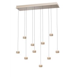 Aviano Quiberon lampa wisząca 55 W piaskowa 7039-1013