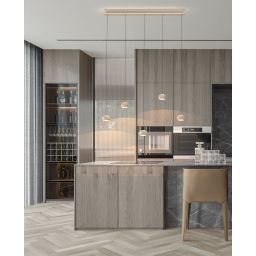 Aviano Quiberon lampa wisząca 27 W piaskowa 7039-513