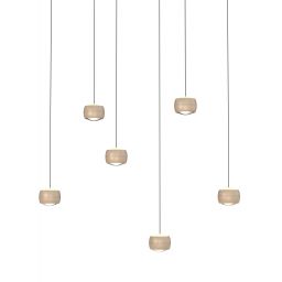 Aviano Quiberon lampa wisząca 33 W piaskowa 7039-613