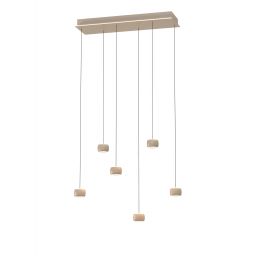 Aviano Quiberon lampa wisząca 33 W piaskowa 7039-613