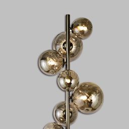 Aviano Sevilla lampa stojąca czarna-chrom 3214-1010