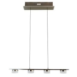 Aviano Cassis lampa wisząca 4x6 W szampan-nikiel 7066-503