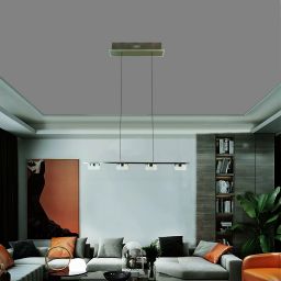 Aviano Cassis lampa wisząca 4x6 W szampan-nikiel 7066-503