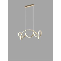 Aviano Toronto lampa wisząca 1x64 W złota 7095-0115