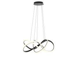 Aviano Arte lampa wisząca 1x138 W czarna 7097-0110