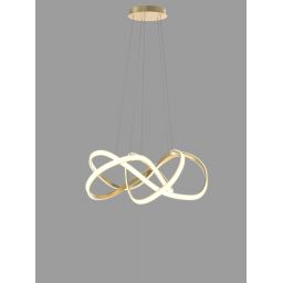 Aviano Arte lampa wisząca 1x138 W złota 7097-0115