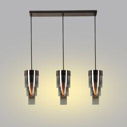 Aviano Grans lampa wisząca czarna-chrom 7211-0310