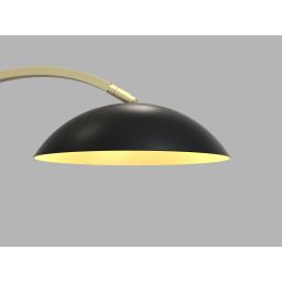 Aviano Rosskoff lampa biurkowa 1x10,5 W czarna 8001-104