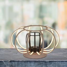 Aviano Salo lampa biurkowa 1x18 W czarna-piaskowa 8033-113