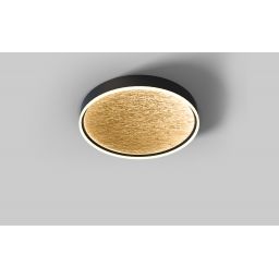 Aviano Bordeaux plafon 1x60 W czarny 9002-104L