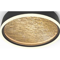 Aviano Bordeaux plafon 1x60 W czarny 9002-104L