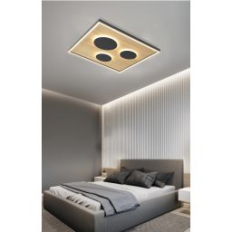 Aviano Dijon plafon 1x40 W czarny 9012-306L