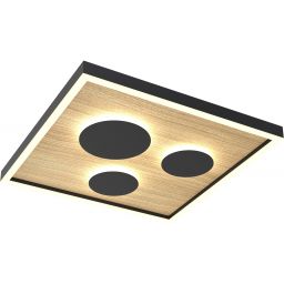 Aviano Dijon plafon 1x26 W czarny 9012-306S