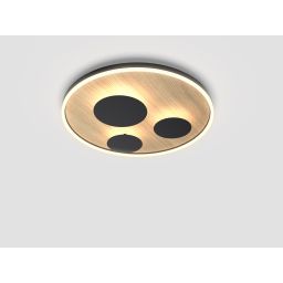 Aviano Reims plafon 4x15 W czarny 9013-306L